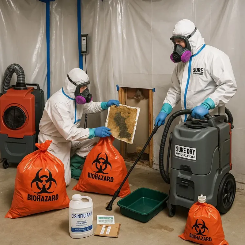 Contaminated Water Handling Protocols process in Fern Acres, HI